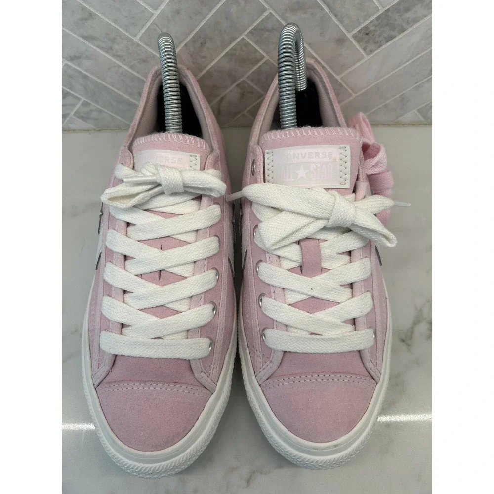 Converse Chuck Taylor All Star Player 76 Sneakers‎ Youth Kids Size 4 Pink White